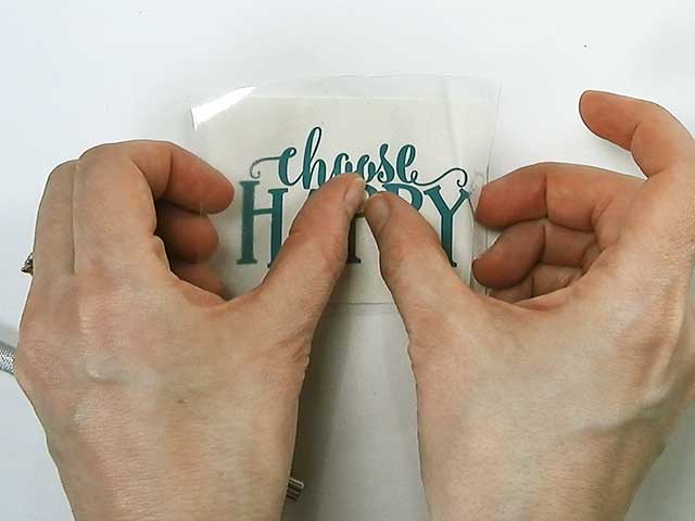 how to use transfer tape #transfertape #vinylhacks