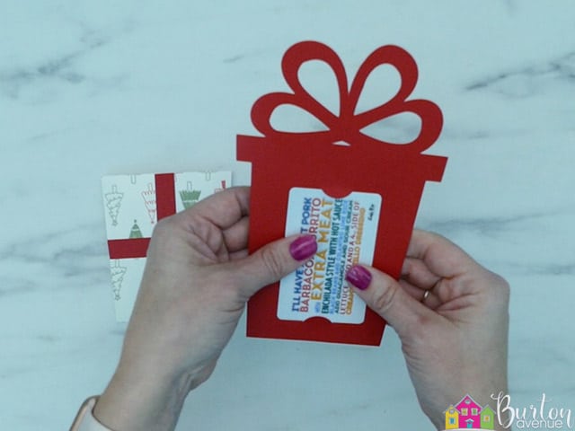 Double Slider Gift Card Holder Tutorial 